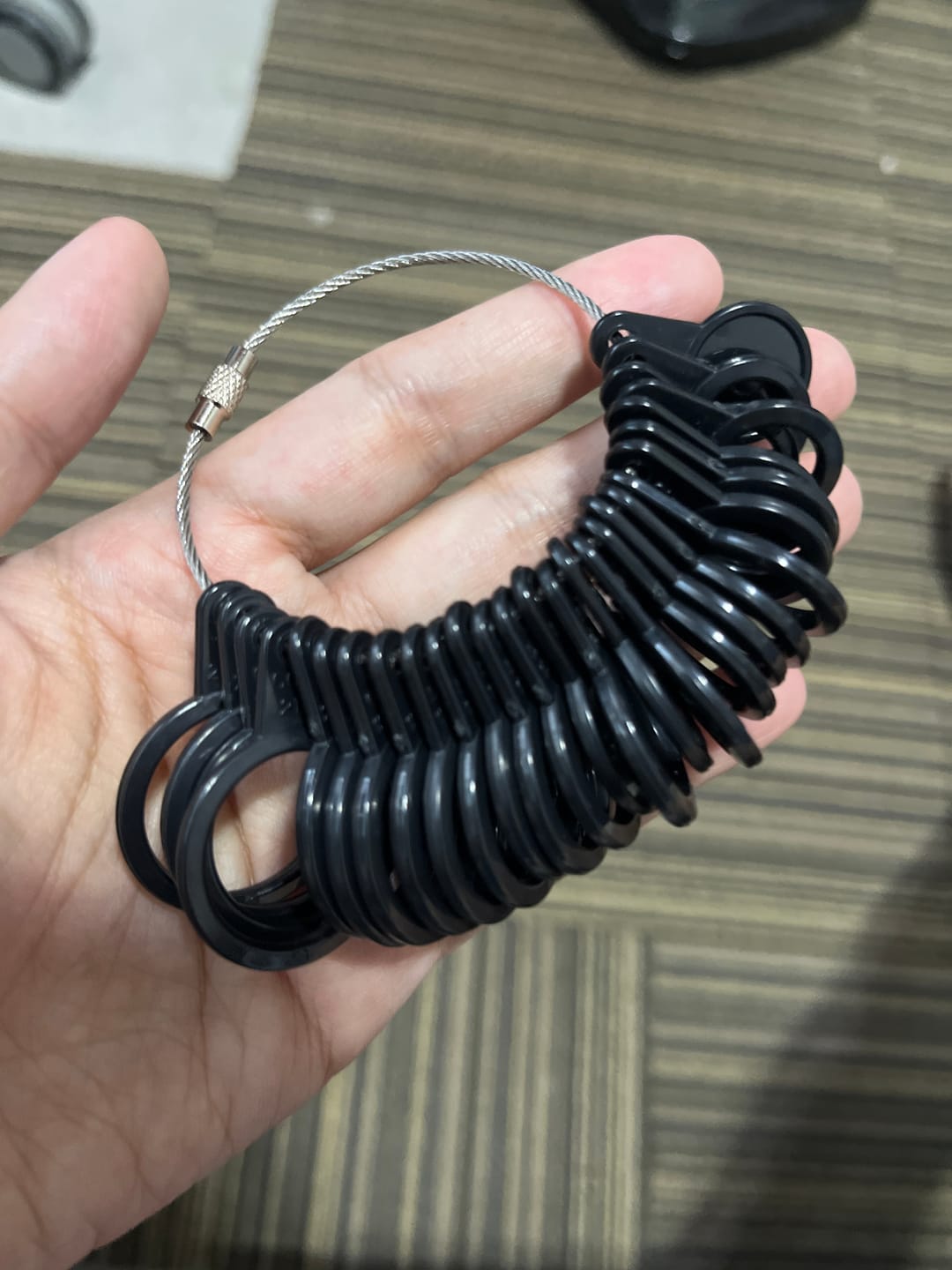 Customer photo review of B&CO Ring Sizer