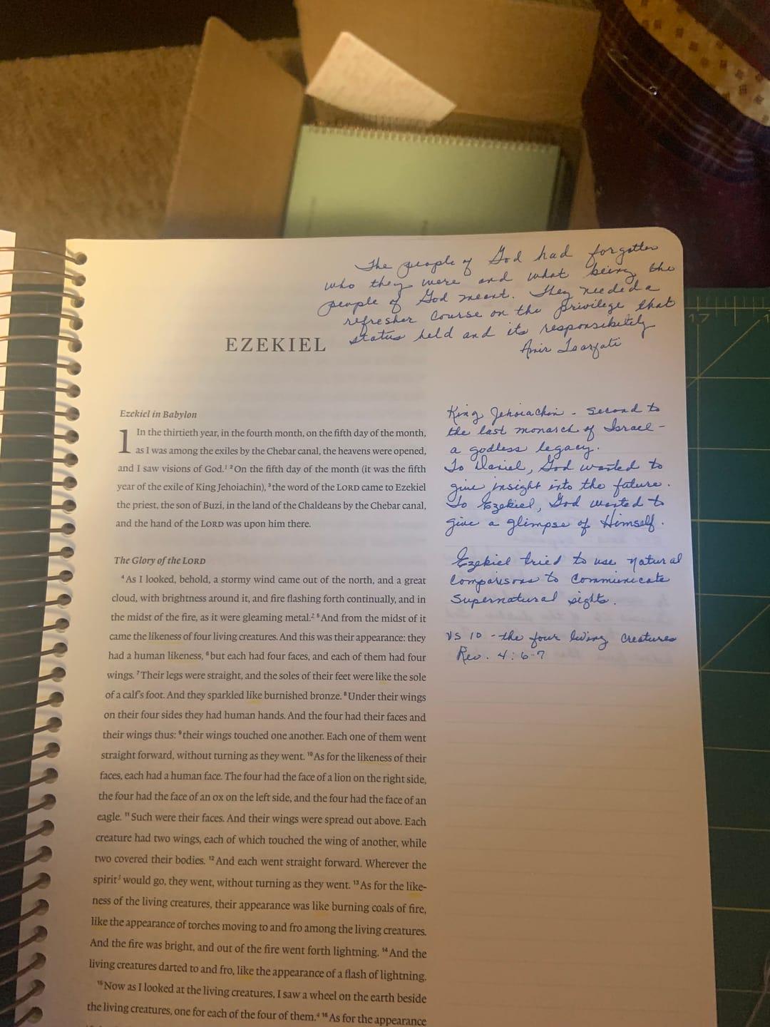 Customer photo review of Spiral Bible™ - ESV - New Testament