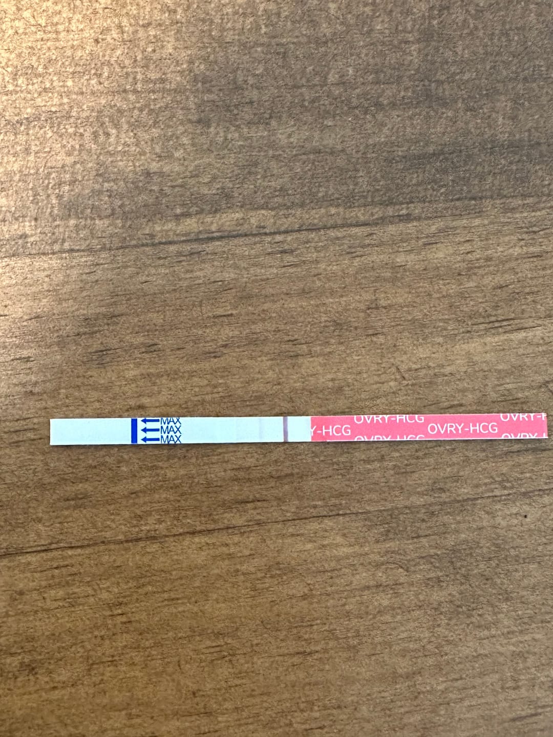 Customer photo review of Pregnancy Test Strips (Ultra-Sensitive)