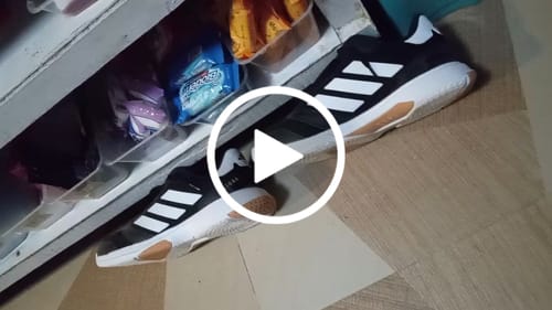 Customer video review of adidas Men's Ligra 8 Indoor Sports Shoes