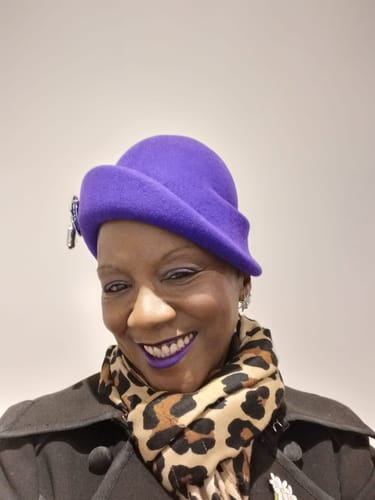 Customer photo review of Budget Felt Cone For Hats 25cm HF011