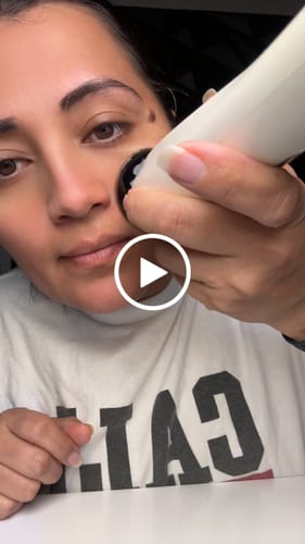 Customer video review of INIA FLARE Microcurrent Facial Device