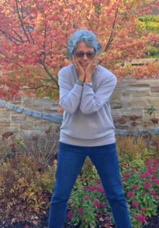 Customer photo review of Francesca Sweater • Final Sale - Mist