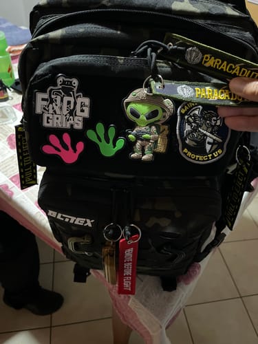 Customer photo review of Frog Rubber Patch