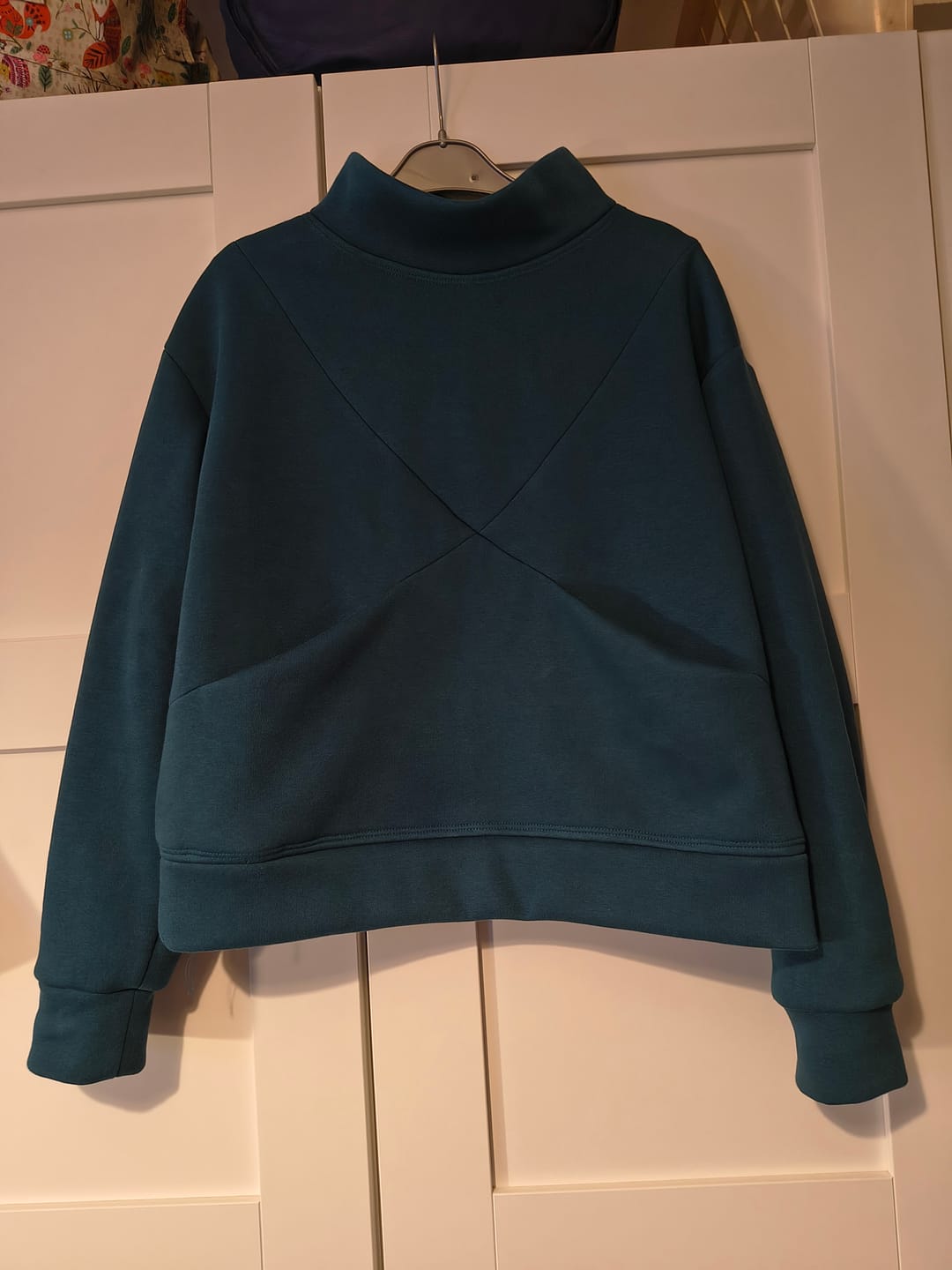 Customer photo review of Plain Sweatshirt Fabric