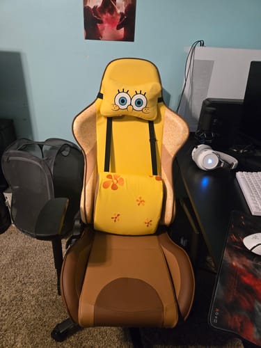 Customer photo review of SpongeBob G1 Limited Edition Gaming Chair