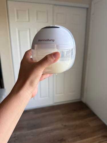 Customer photo review of The Luna© Wearable Breast Pump