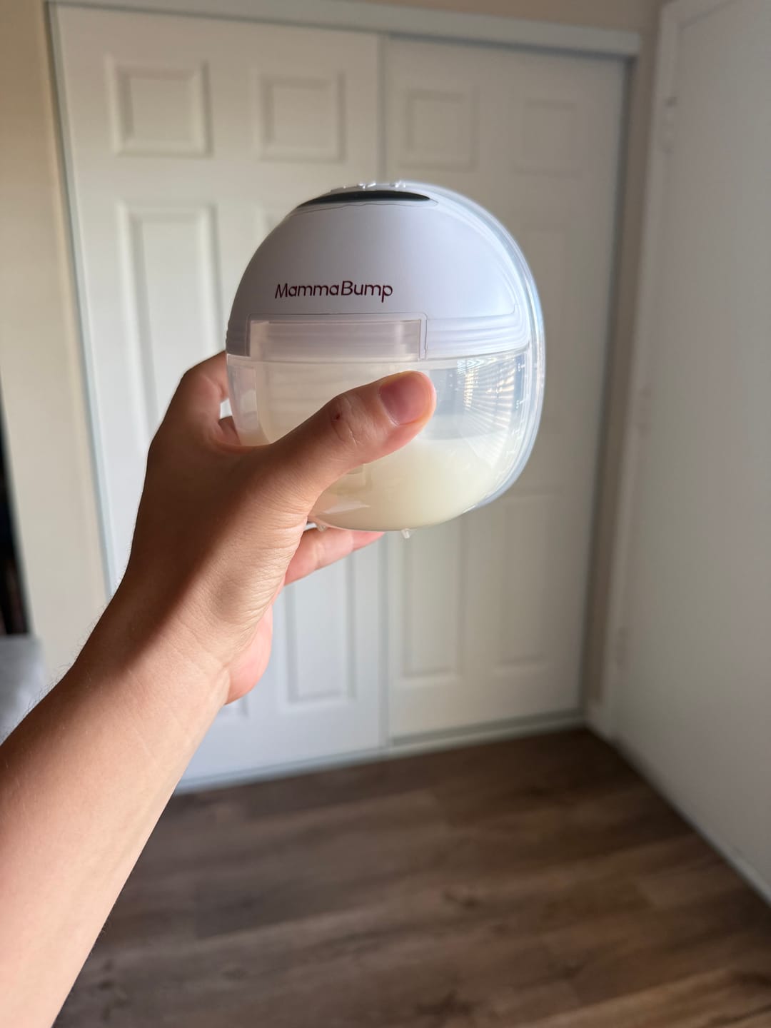 Customer photo review of The Luna© Wearable Breast Pump