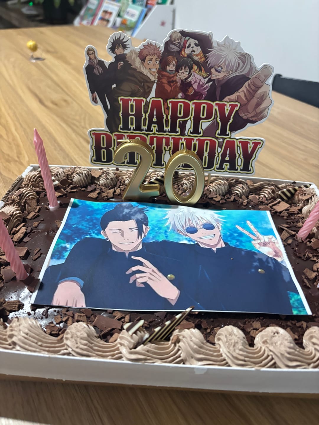 Customer photo review of A5 Rectangle Custom Edible Icing Image