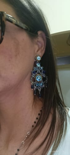 Customer photo review of Orecchini Mago Merlino