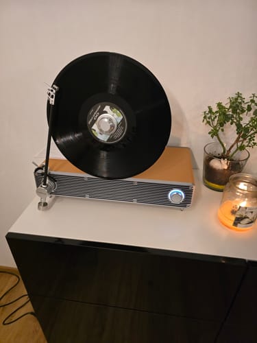 Customer photo review of VS-01 Bluetooth Vertical Turntable