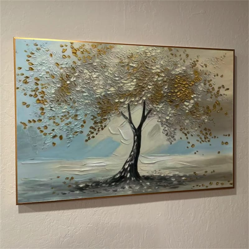Customer photo review of Tree Abstract Textured Wall Art #TP042