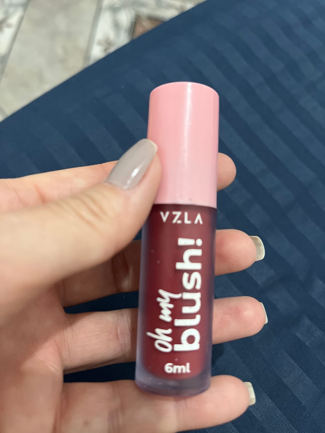 Customer photo review of Oh my blush líquido - Vizzela