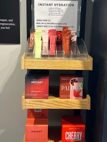 Customer photo review of Premium Electrolyte Drink Mix