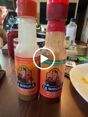Customer video review of La Suegra Traditional Red Hot Sauce