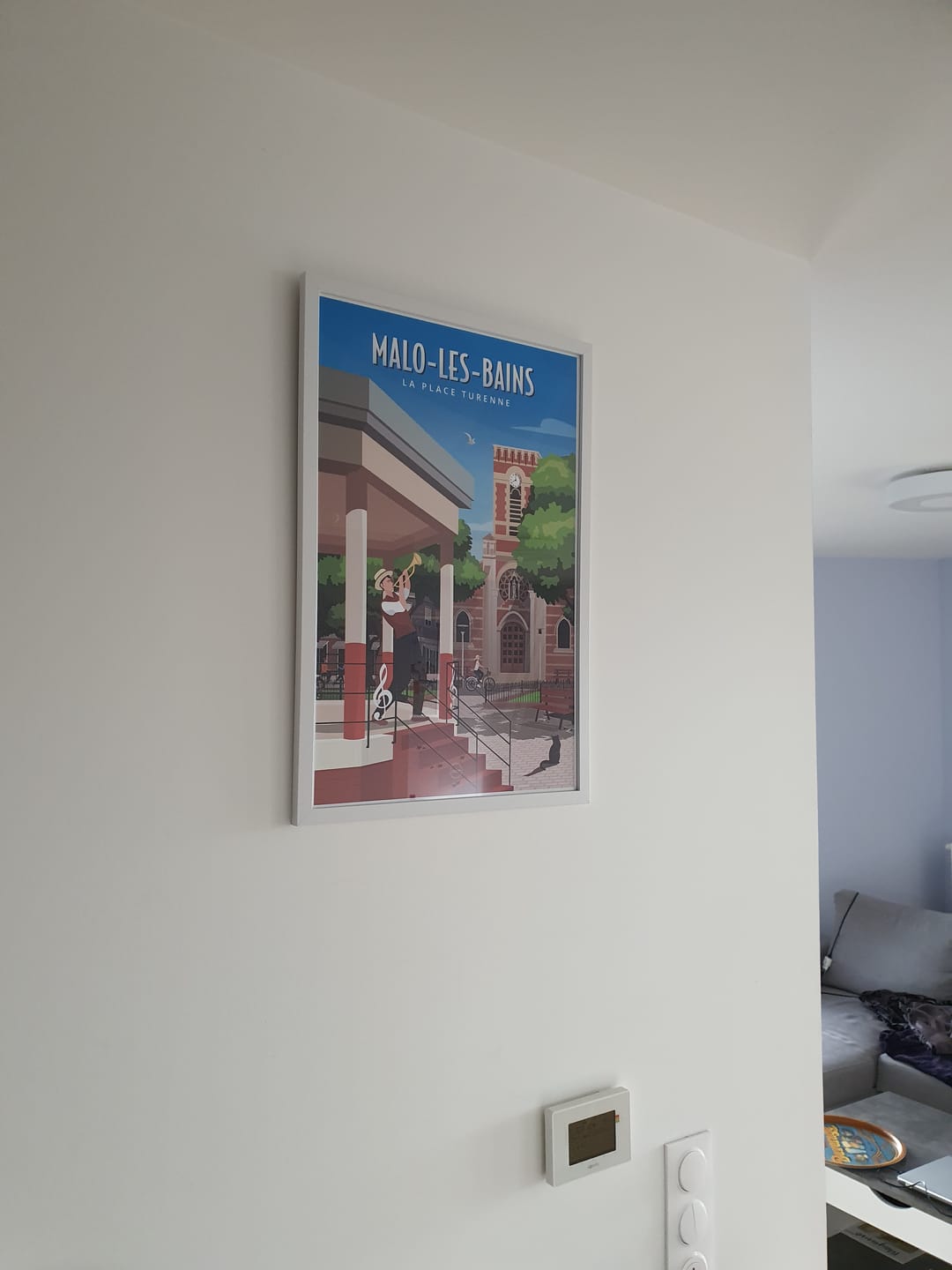 Customer photo review of AFFICHE MALO LES BAINS - LA PLACE TURENNE