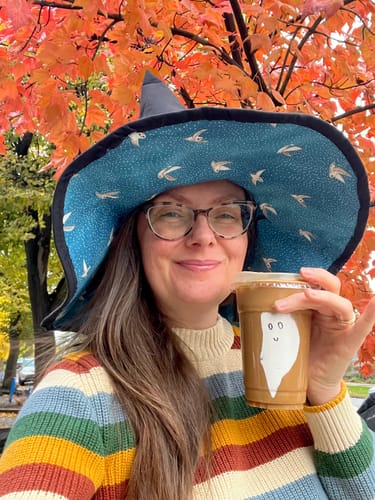 Customer photo review of Rainbow Knitted Unisex Adult Jumper