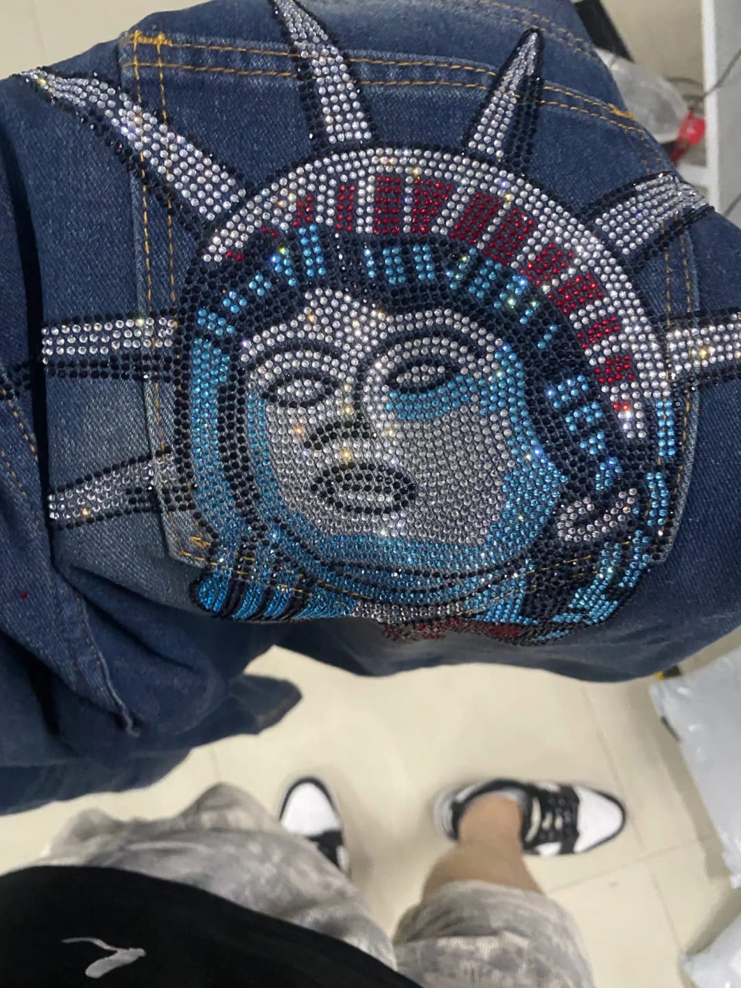 Customer photo review of THE LIBERTY JEANS
