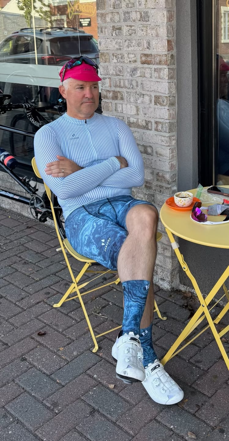 Customer photo review of Men's Speed Air LS Jersey - Seer Sucker