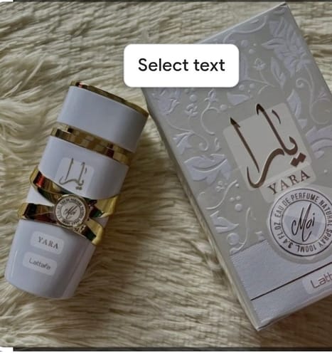 Customer photo review of Lattafa Yara Moi Eau de Parfum for Women - 3.4 oz / 100 ml Perfume Scented