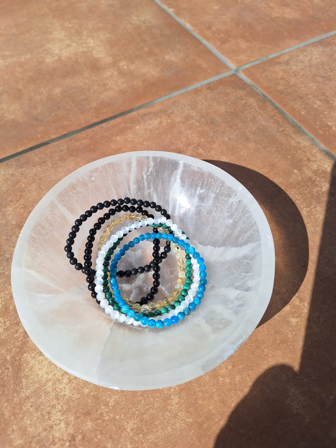 Customer photo review of Bol de Selenita Redondo | Bienestar - Tranquilidad