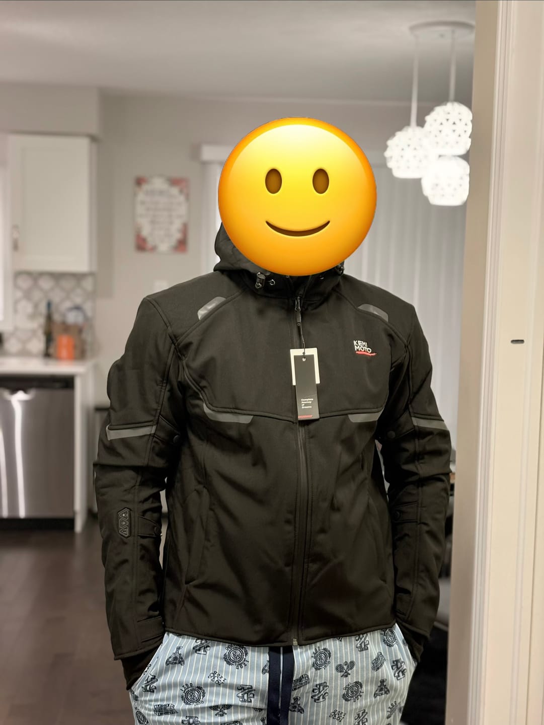 Customer photo review of Heated Jacket with 20000 mAh Battery for Motorcycle Outdoor Hiking