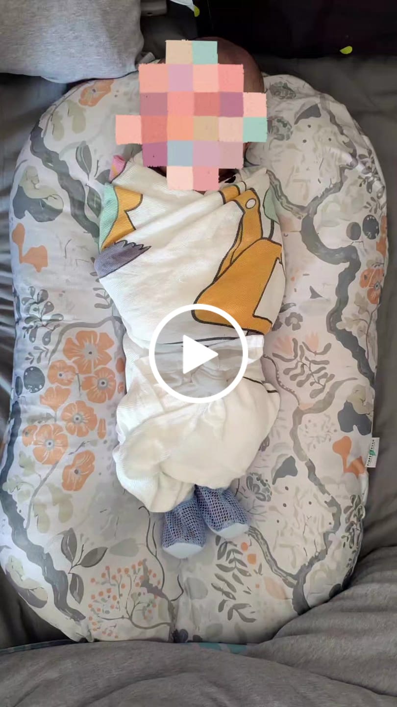 Customer video review of Organic Kapok Infant Lounger | Co-Sleeping, Lounging, Play-Time