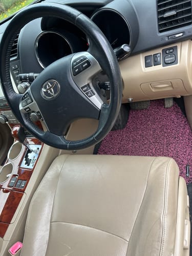 Customer photo review of for Toyota Kluger (XU40)2007-2013, Premium Car Floor Mats