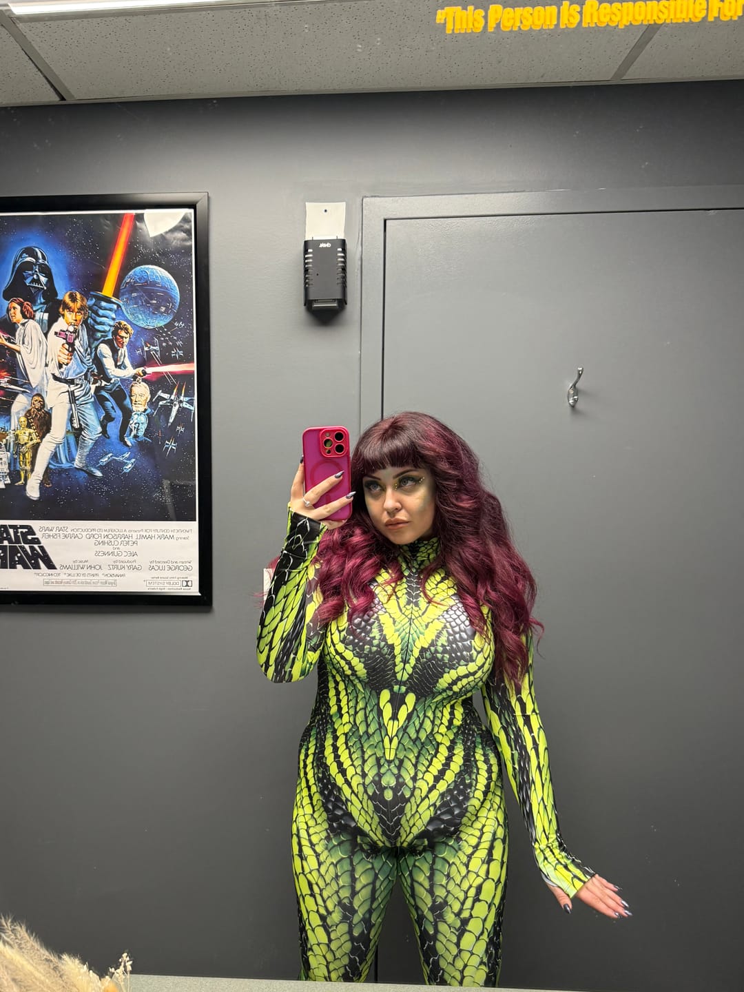 Customer photo review of Electric Viper Costume