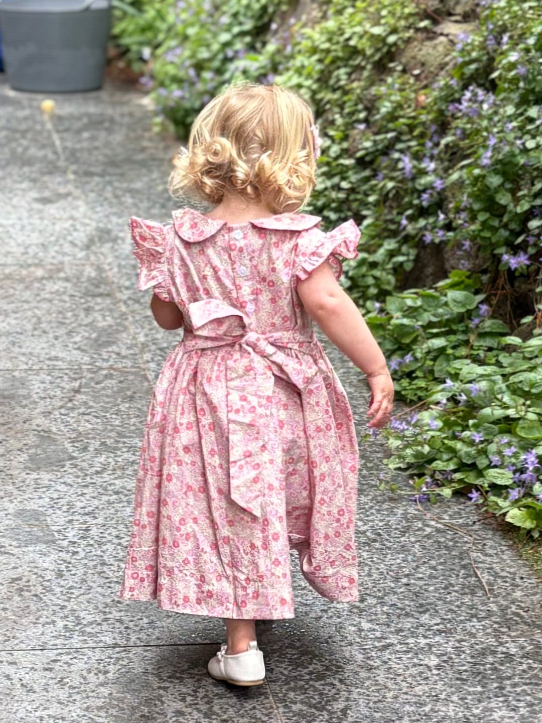 Customer photo review of Aurora HandSmocked  Dress