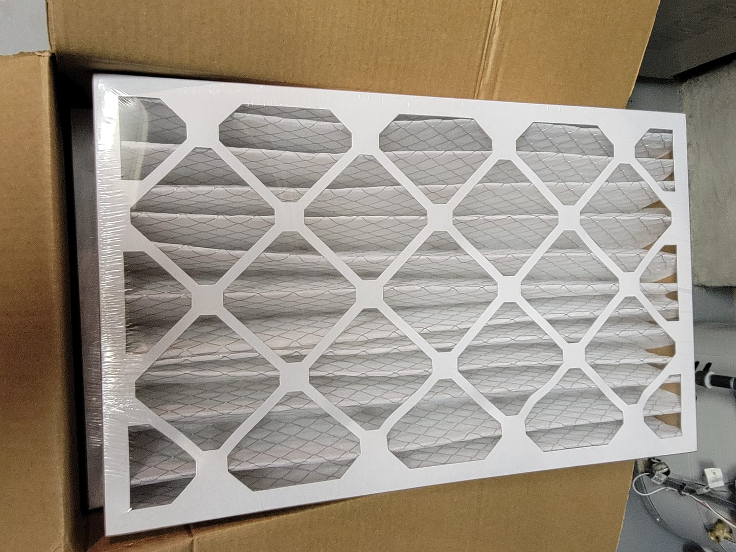 Customer photo review of 16x25x4 Air Filters