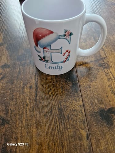 Customer photo review of Tasse Personalisiert - Weihnachtstasse 2