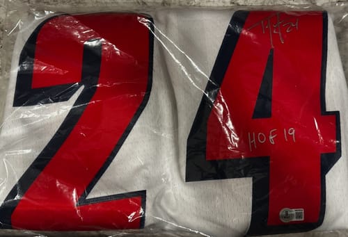 Customer photo review of Ty Law Autograph Signing