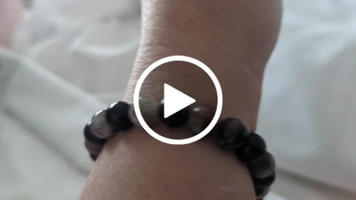 Customer video review of Rainbow Tourmaline Bracelet