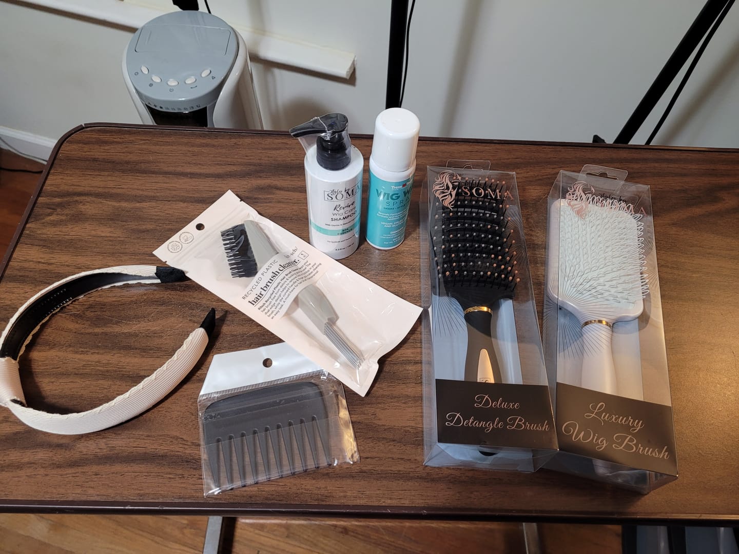 Customer photo review of Luxury Wig Brush