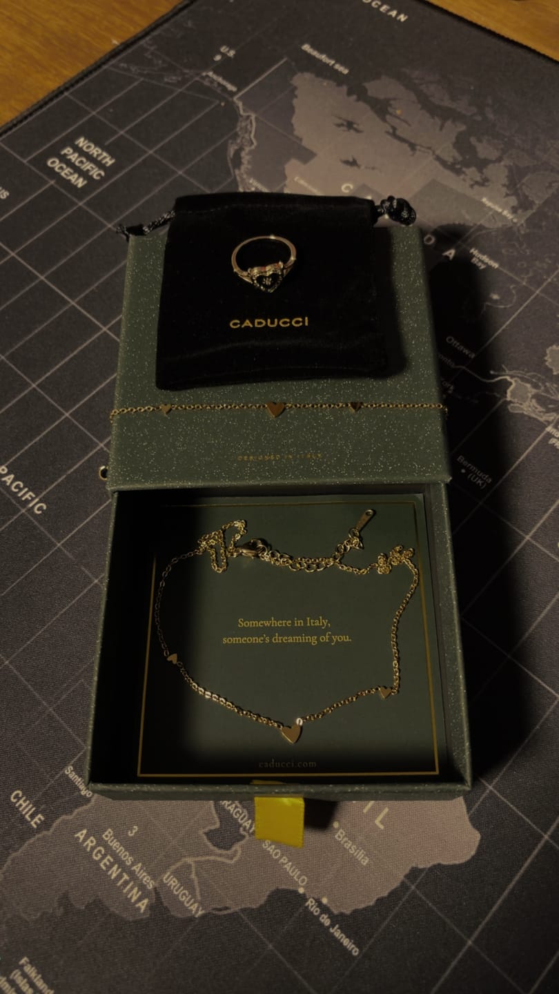Customer photo review of 🎁 Free Heart Set (Necklace + Bracelet)