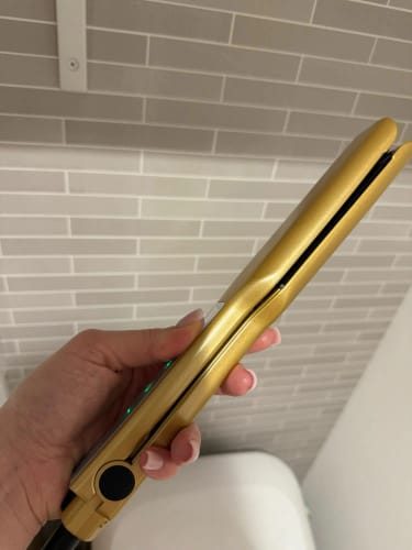 Customer photo review of מברשת החלקת שיער עם פלטות טיטניום