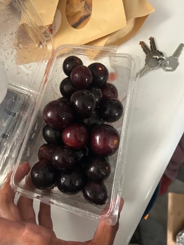Customer photo review of Grapes With Seed (Muscadine Red/Green)