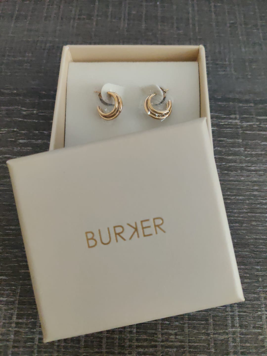 Customer photo review of Cindy Earrings