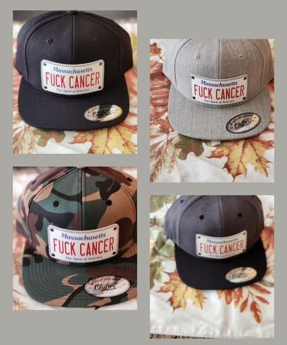 Customer photo review of Massachusetts Plate Hat