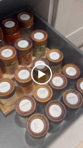 Customer video review of Acacia Wood Glass Spice Jar 180 ML