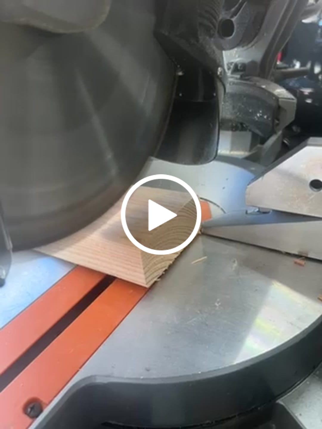 Customer video review of Ridgid 12" Sliding Miter Saw Dust Collection Chute (R4222)