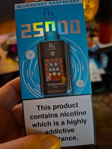 Customer photo review of Fumot - Tornado 25K - Puff Jetable / Vape Disposable 2% Nicotine