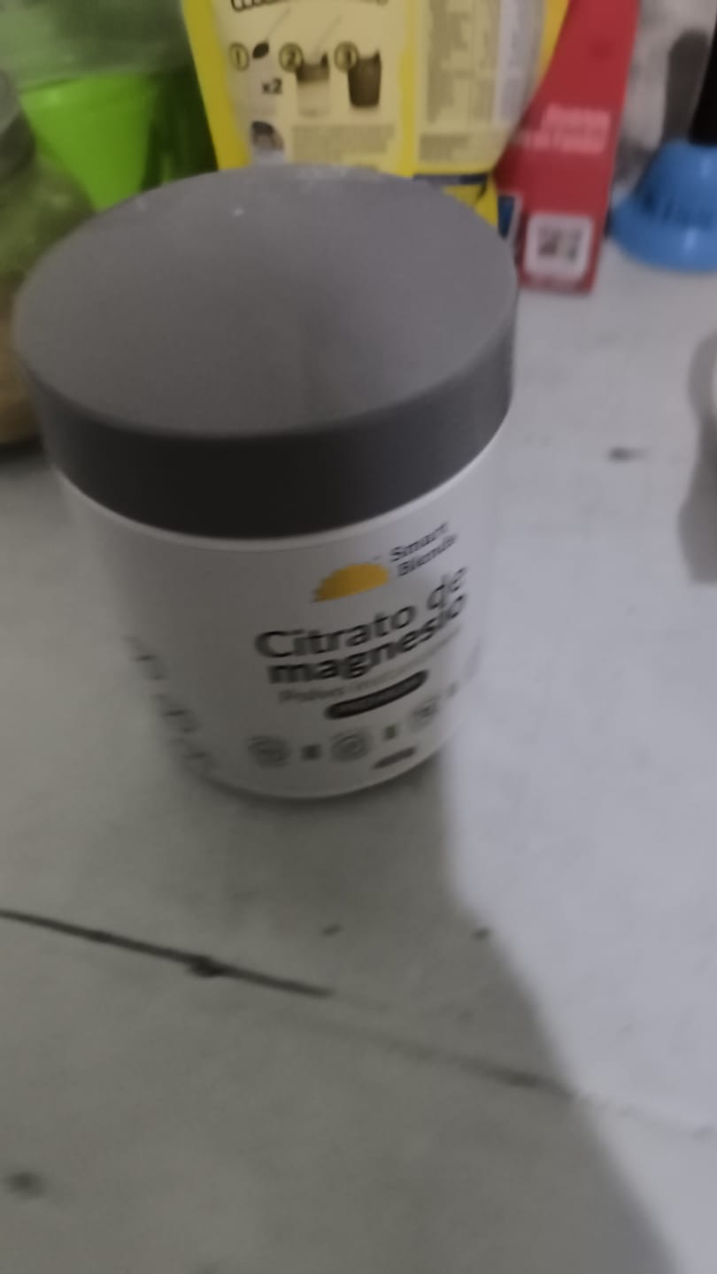 Customer photo review of Citrato de Magnesio Premium 400g
