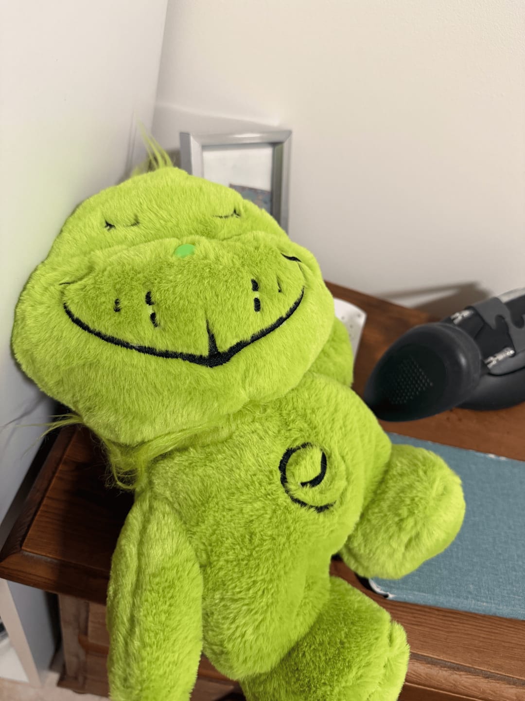 Customer photo review of GrumpyHug™ Soothe & Snuggle Plush