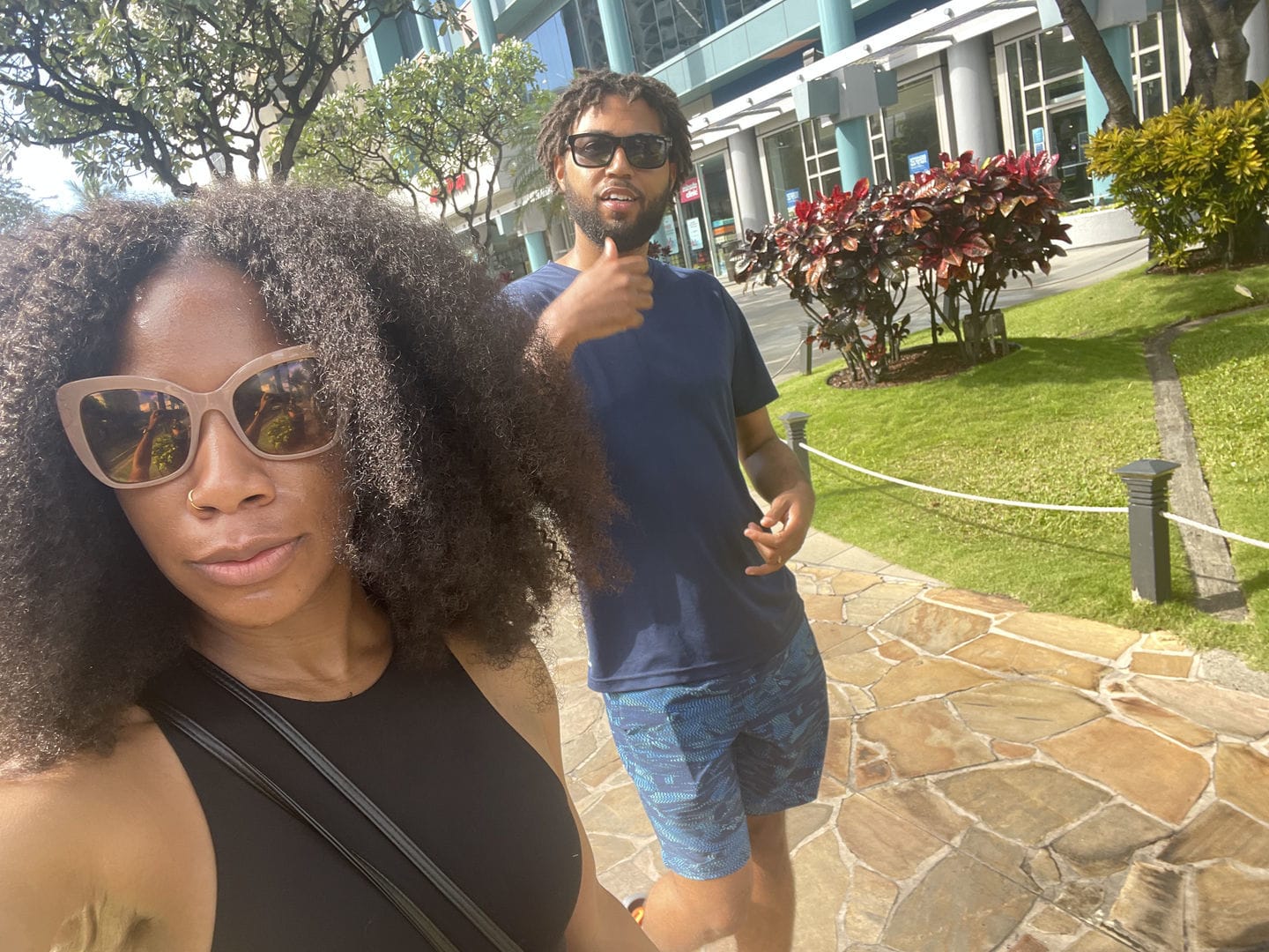 Customer photo review of Nicole Burmese 4A Kinky Curly -  InVisiRoot® Clip-ins (AKA TrueRoot™ Clip-ins)