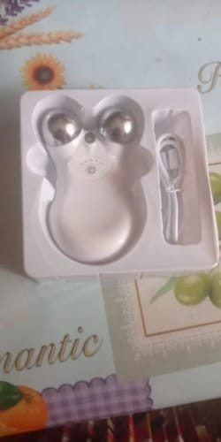 Customer photo review of רולר פנים EMS להרמת עור במיקרו־זרם