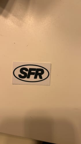 Customer photo review of Sticker Vinile Classico