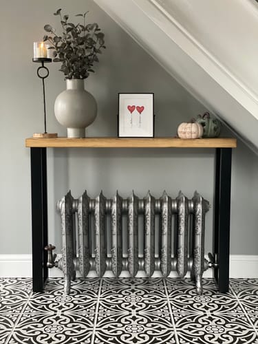 Customer photo review of Rustic Console Table | 22.5cm Depth