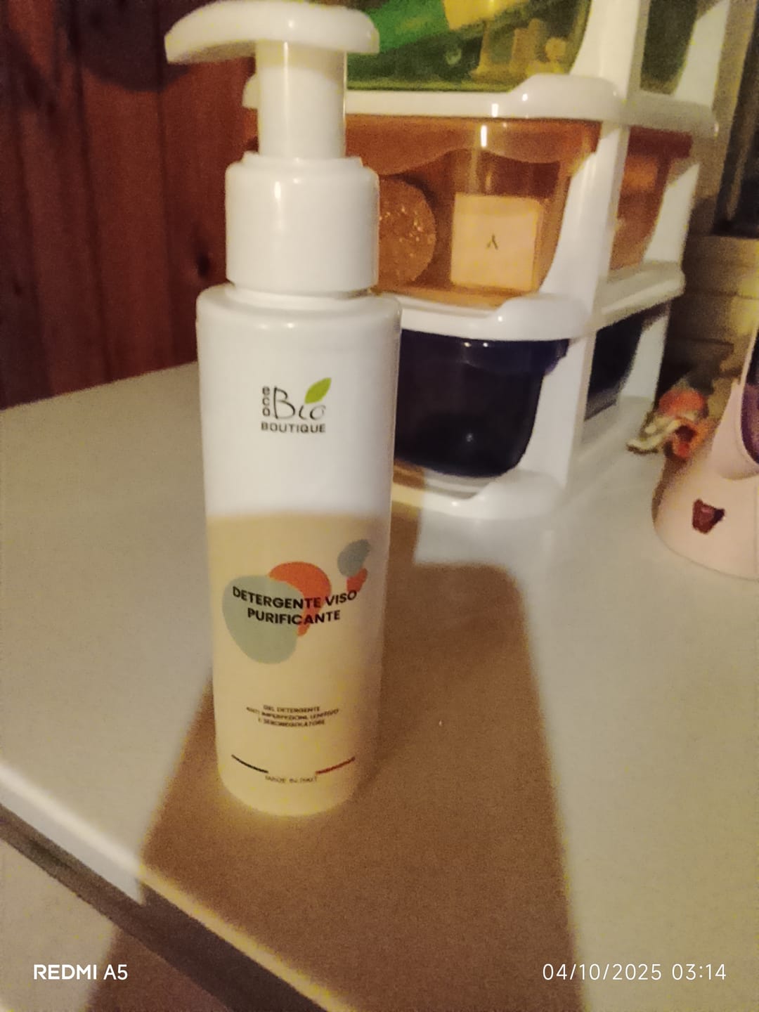 Customer photo review of Detergente Viso Purificante